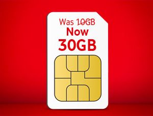 NOW 30GB data (was 10GB data)  Bundle in 51 Countries FOR JUST€35